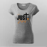 Just Jesus - Simple Devotion Women's T-Shirt