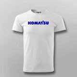 Komatsu Equipment Operator T-shirt For Men