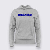 Komatsu Equipment Operator Hoodie For Women