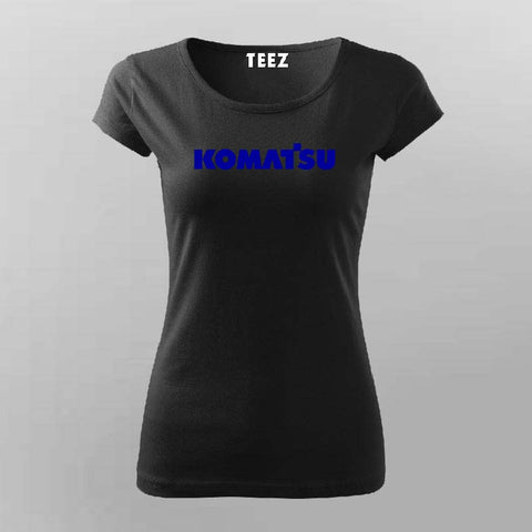 Komatsu Equipment Operator T-shirt For Women