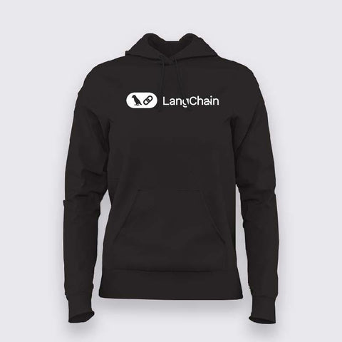 LangChain AI Developer  Hoodie For Women