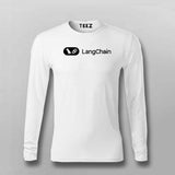 LangChain AI Developer T-shirt For Men