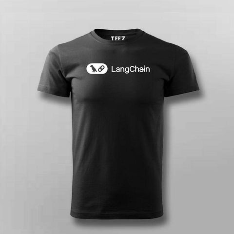 LangChain AI Developer T-shirt For Men