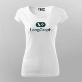 LangGraph AI Developer T-shirt For Women
