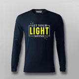 Let Your Light Shine - Inspirational Men's Tee