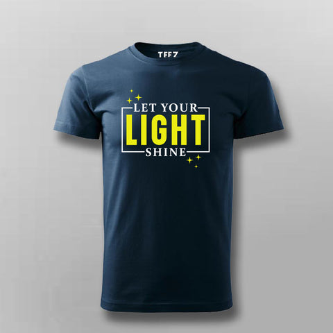 Let Your Light Shine - Inspirational Men's Tee