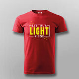 Let Your Light Shine - Inspirational Men's Tee