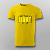 Let Your Light Shine - Inspirational Men's Tee