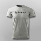 Linuxmint Men's Round Neck T-Shirt - Perfect for Tech Enthusiasts
