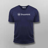 Linuxmint Men's Round Neck T-Shirt - Perfect for Tech Enthusiasts