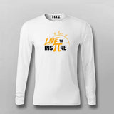 Live To Inspire Pi Math T-shirt For Men