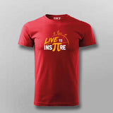 Live To Inspire Pi Math T-shirt For Men