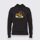 Live To Inspire Pi Math Hoodie For Women