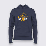 Live To Inspire Pi Math Hoodie For Women