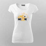 Live To Inspire Pi Math T-shirt For Women