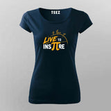 Live To Inspire Pi Math T-shirt For Women