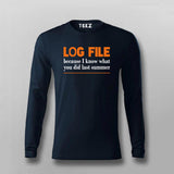 Log File Essentials Men's T-Shirt - Debugging Life