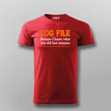 Log File Essentials Men's T-Shirt - Debugging Life