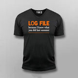 Log File Essentials Men's T-Shirt - Debugging Life