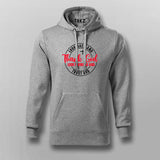 Look Back and Thank God - Reflective Men's Hoodie