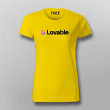 Lovable AI T-shirt For Women