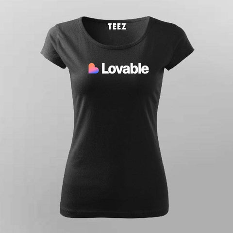 Lovable AI T-shirt For Women