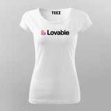 Lovable AI T-shirt For Women