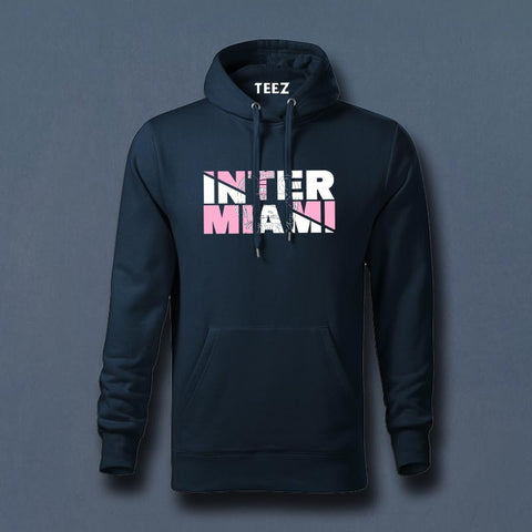 Fan-Made Inter Miami Hoodie for Men | Herons Fan Gear