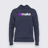 Make Automation Hoodie & Zipper Hoodie For Women – Workflow Builder Style