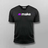 Make Automation Developer V-neck T-shirt For Men