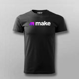 Make Automation Developer round neck T-shirt For Men