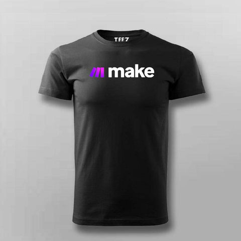 Make Automation Developer round neck T-shirt For Men