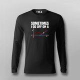 Math Teacher Tee - Sometimes I Go Off on a Tangent | Teez