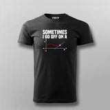 Math Teacher Tee - Sometimes I Go Off on a Tangent | Teez
