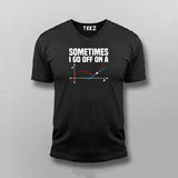 Math Teacher Tee - Sometimes I Go Off on a Tangent | Teez
