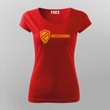 Meltdown Cpu T-Shirt For Women