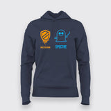 Meltdown Specter Cpu Intel Cotton Hoodies For Women