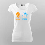 Meltdown Specter Cpu Intel T-Shirt For Women