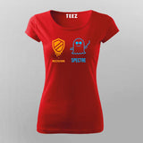 Meltdown Specter Cpu Intel T-Shirt For Women