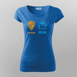 Meltdown Specter Cpu Intel T-Shirt For Women