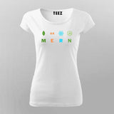 Mern Stack Developer T-Shirt For Women
