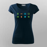 Mern Stack Developer T-Shirt For Women