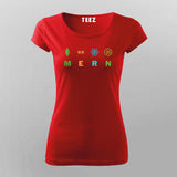 Mern Stack Developer T-Shirt For Women