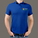 Microsoft Support Engineer Polo T-Shirt For Men