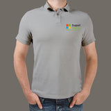 Microsoft Support Engineer Polo T-Shirt For Men
