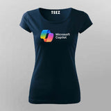 Copilot AI T-shirt For Women – Developer Tech Tee