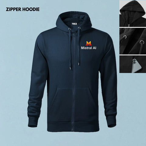 Mistral AI Developer Hoodie & Zipper Hoodie For Men – Tech Style
