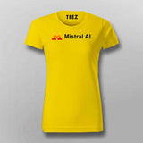 Mistral AI T-shirt For Women – Open Model Energy
