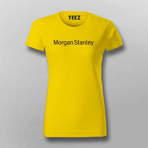 Morgan Stanley T-Shirt For Women