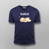 My Code Is Compiling Funny T-shirt For Men
